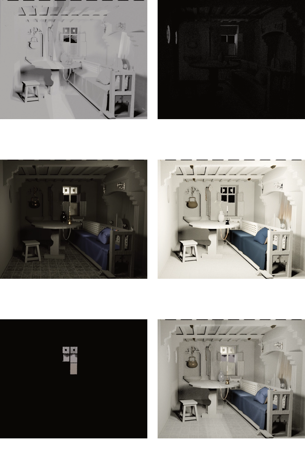 Blender 3D rendering passes