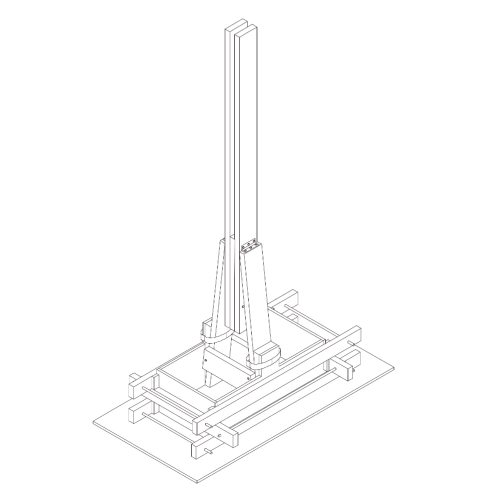 Formwork axonometry