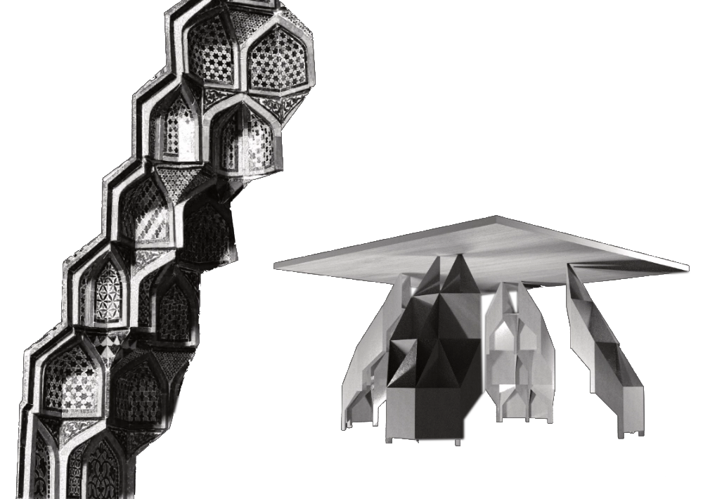 2D plan and radial geometry