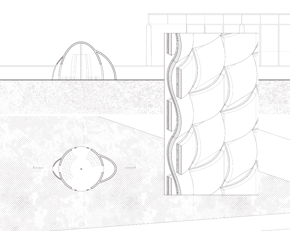 Rammed earth framework